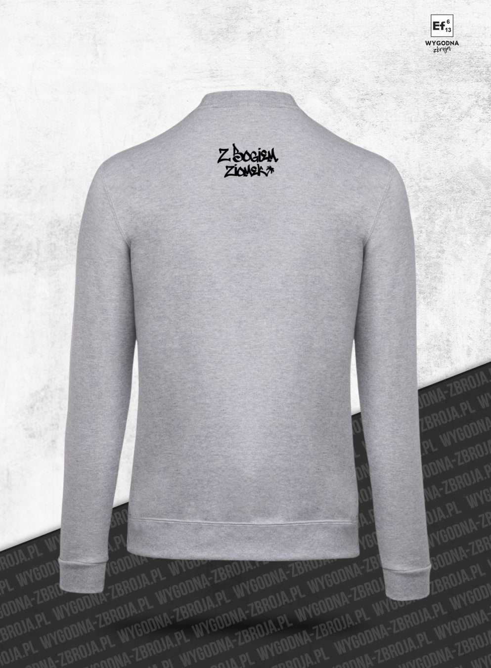 Z Bogiem Ziomek- Rób rzeczy - Bluza bez kaptura - obrazek 3